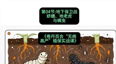 第04节：地下保卫战&mdash;&mdash;蛴螬、地老虎与螨虫 ，课程：《卷丹百合&ldquo;无病高产&rdquo;植保实战课》#识农AI